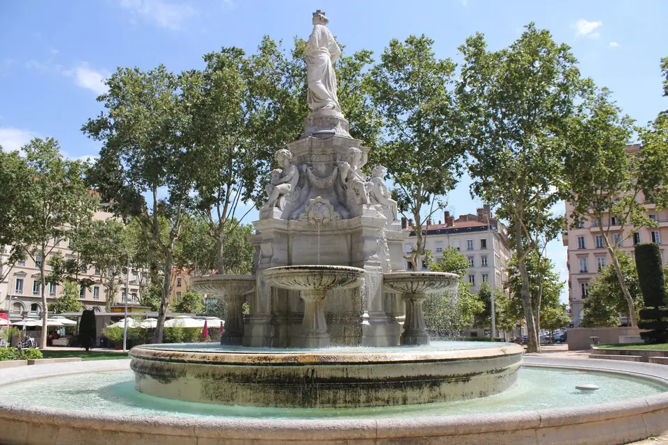 Fontaine, place du Maréchal-Lyautey (Lyon)(162239465)